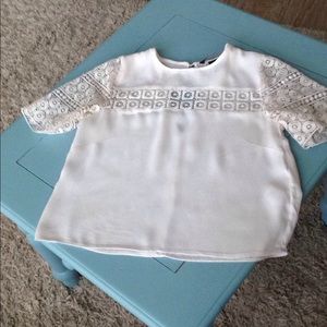 H&M LACE BLOUSE!!!!!